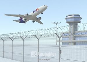 2D ограждения для аэропортов и аэродромов в Томске