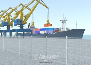 2D ограждения для морских и речных портов в Томске