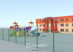 2D ограждения для школ и детских садов в Томске